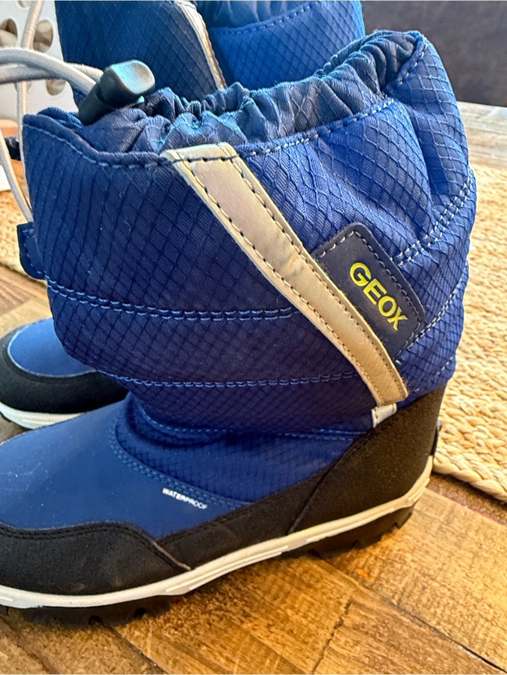 Geox Kids Royal Blue Elastic-Waist Bottoms